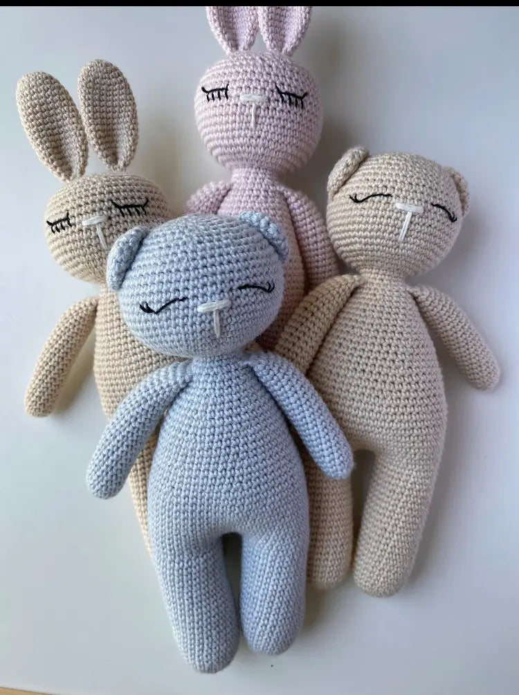 Small Doll: Cream Bunny - Image 2