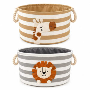 Safari Animal Nursery Storage Basket