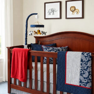 The Admiral Navy Safari Baby Boy Nursery Design