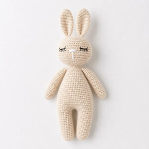 Small Doll: Cream Bunny
